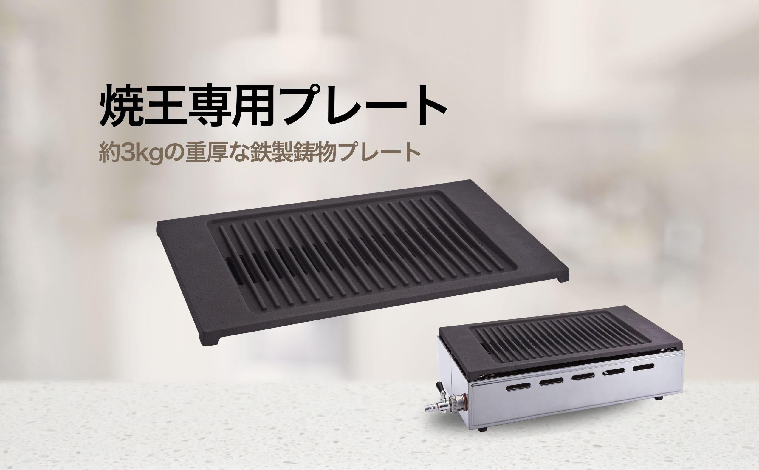 Amazon.co.jp: ヤマキン 焼王用グリルプレート EX-YR819GP