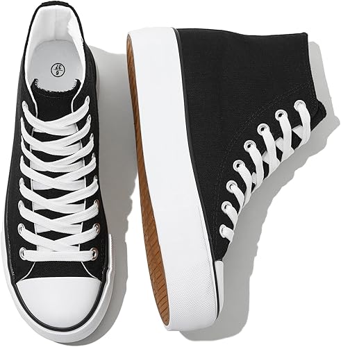 Zapatos deportivos de plataforma blanca para mujer, zapatos de lona de moda para mujer