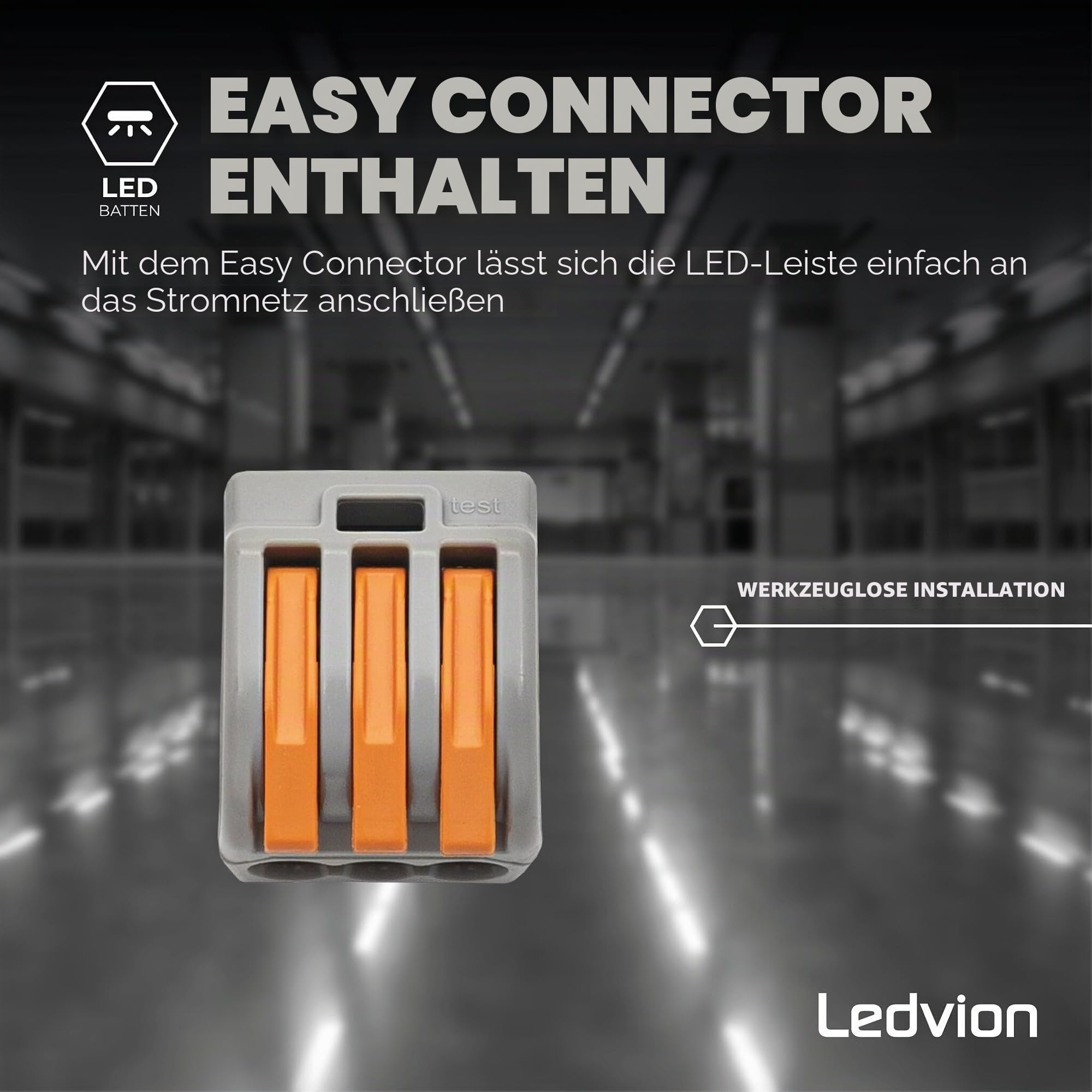 Ledvion - 5er-pack LED Batten T8 Tube 150cm (40W, 6500K, 6000L), Leuchtstreifen, LED-Leuchtstoffröhre Flicker-Free, Deckenleuchten Garage Beleuchtung