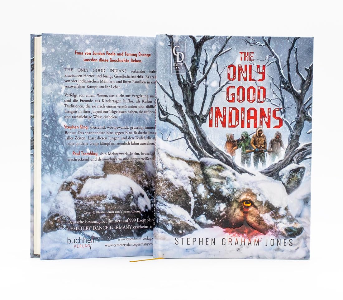 The Only Good Indians von Stephen Graham Jones - signierte Limited-Edition