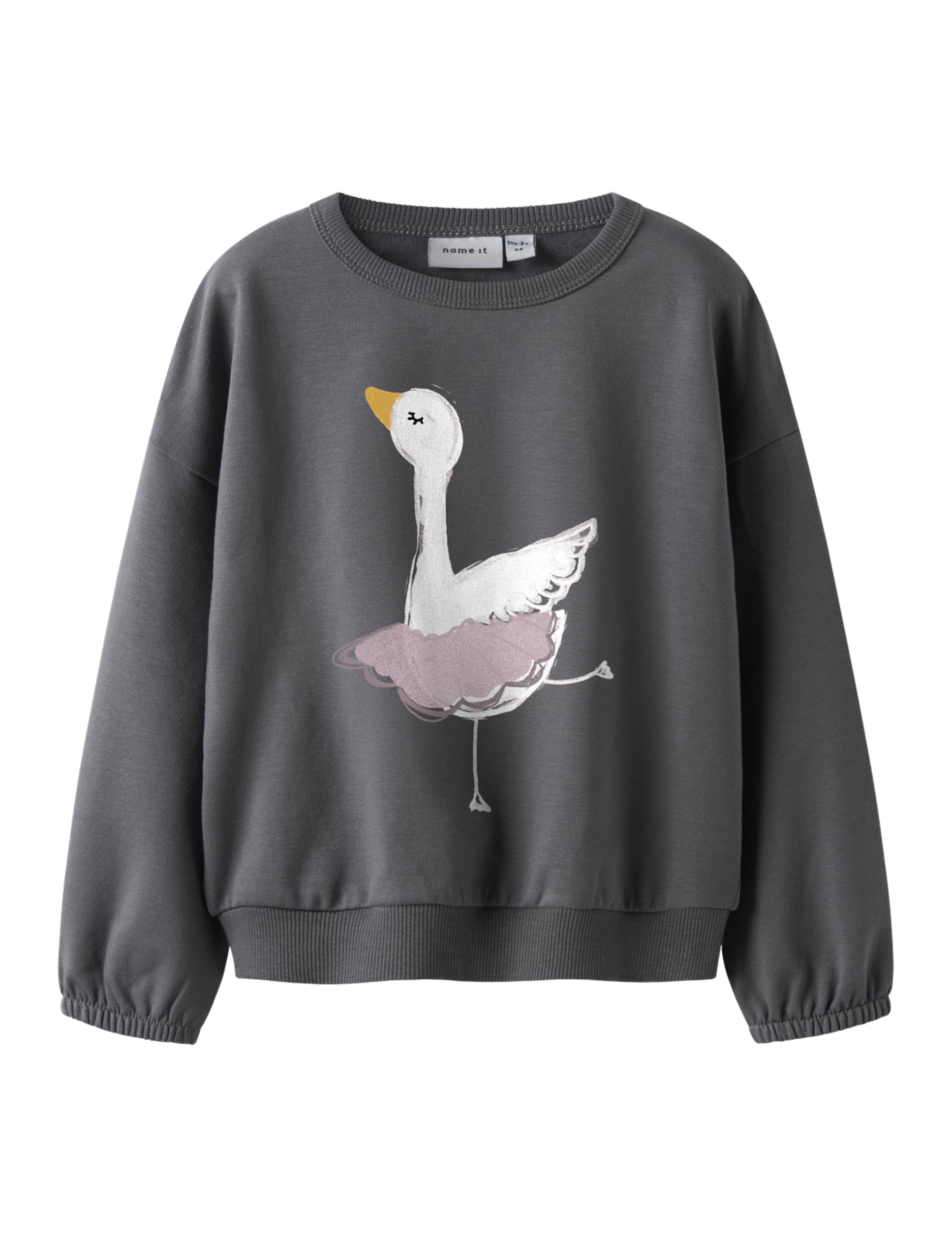 NAME IT Mädchen Nmfswana Ls Sweat Bru