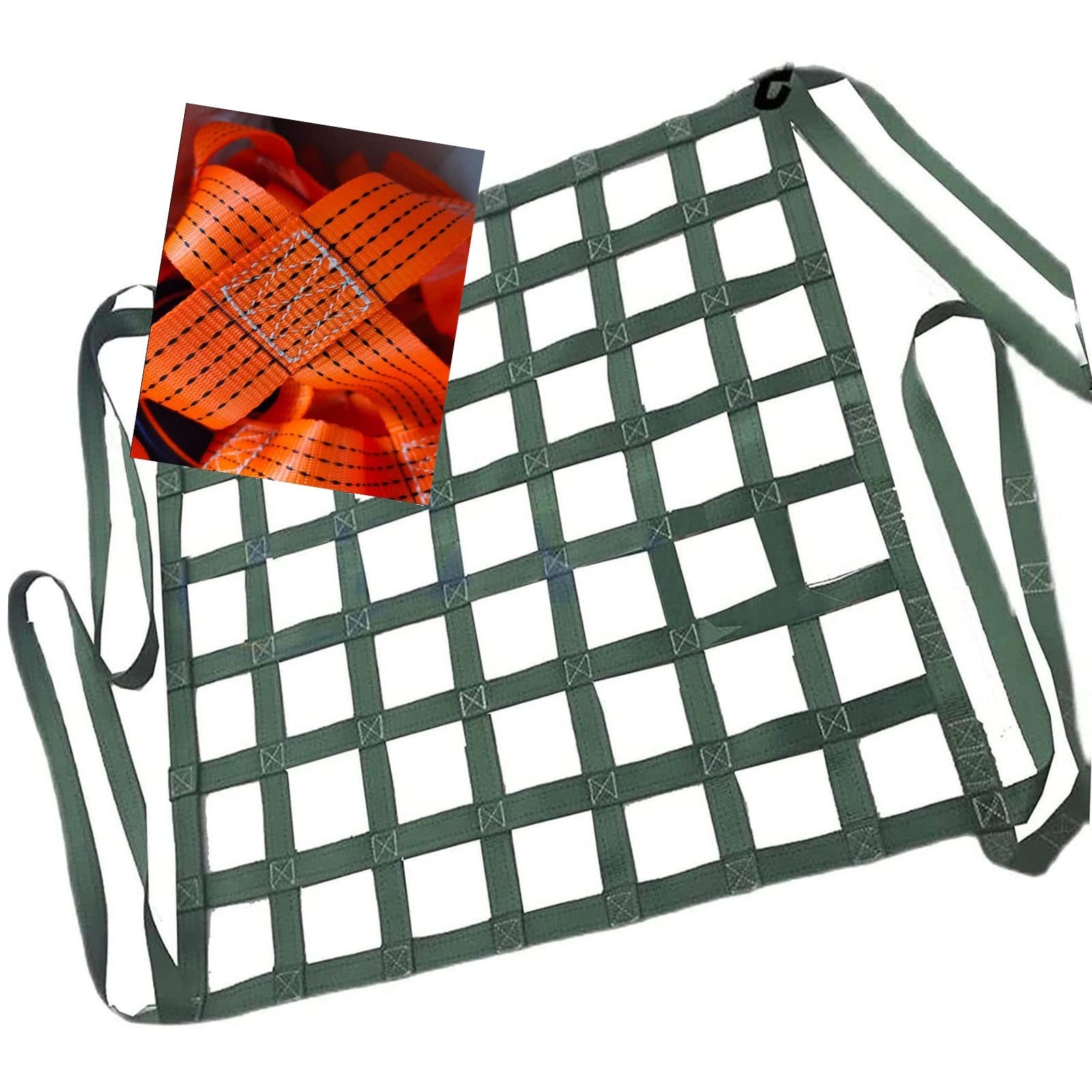 Red De Elevación De Eslingas Planas - Red Que Sube Del Jardín, Red De Carga, Para Equipo De Trabajo De Tracción Móvil De Aparejos De Construcción, Fuerte Capacidad De Carga ( Size : 1 X 1M/Mesh 10cm/L