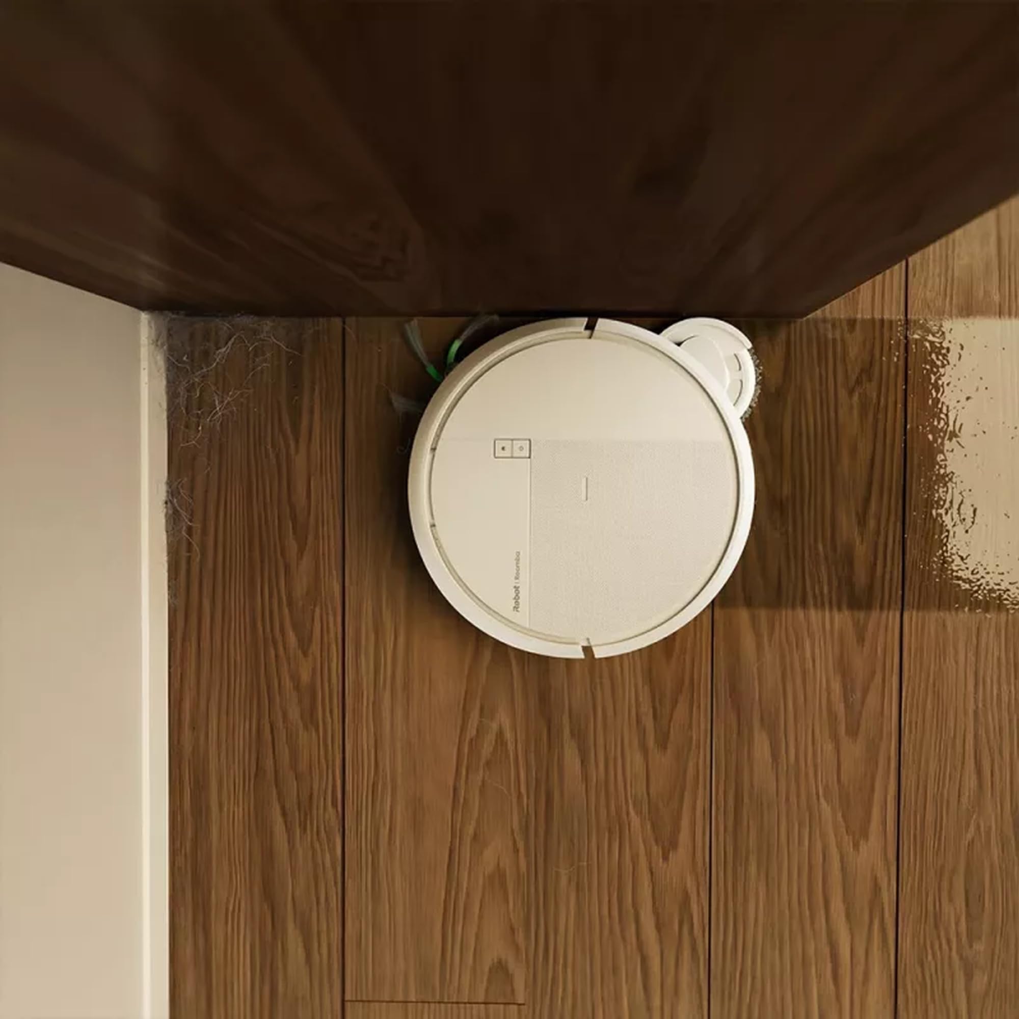 iRobot Roomba® 515 Combo ze stacją Auto Empty, robot odkurzająco-mopujący, moc ssania 22000 Pa, obrotowe mopy, pranie i suszenie padów, biały