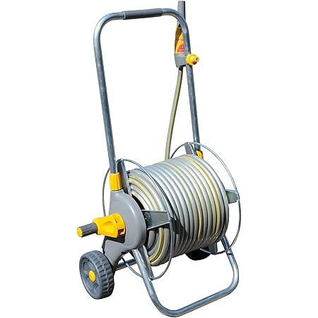 Gardena 800120 Classic Schlauchwagen 60 TS Set; mit drehbarer