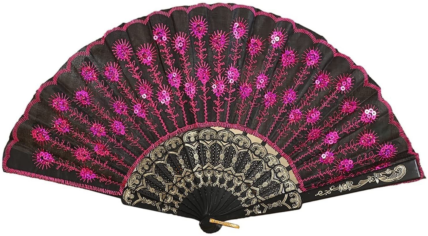 ivory lace fan