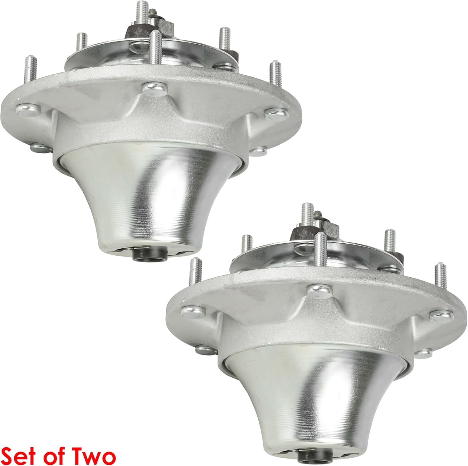 Caltric 2 Spindle Assembly Compatible with John Deere TCA-24881 TCA-51058