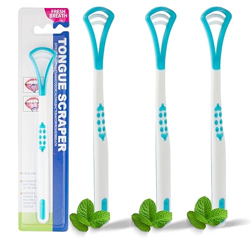 Miniatura 8 de Genco Dental Raspador de lengua para aliento fresco, raspador de lengua perfecto para adultos y niños, mejora tu higiene bucal con cepillos de