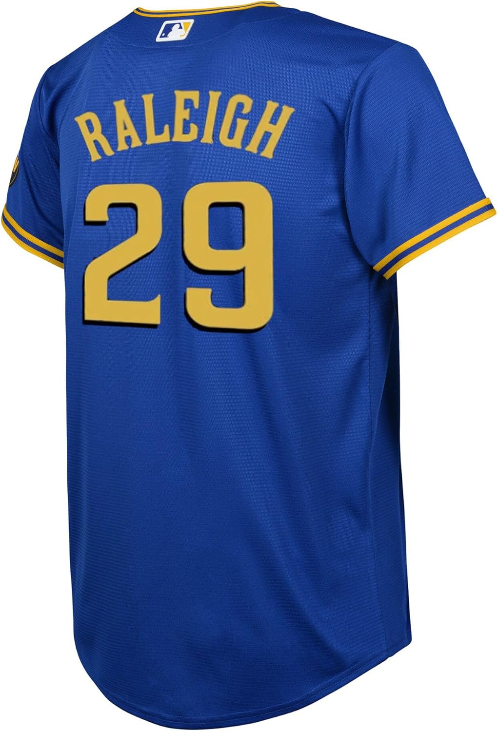 Outerstuff Cal Raleigh Seattle Mariners #29 MLB Kids Youth Boys 4-20 Blue City Connect Player Jersey