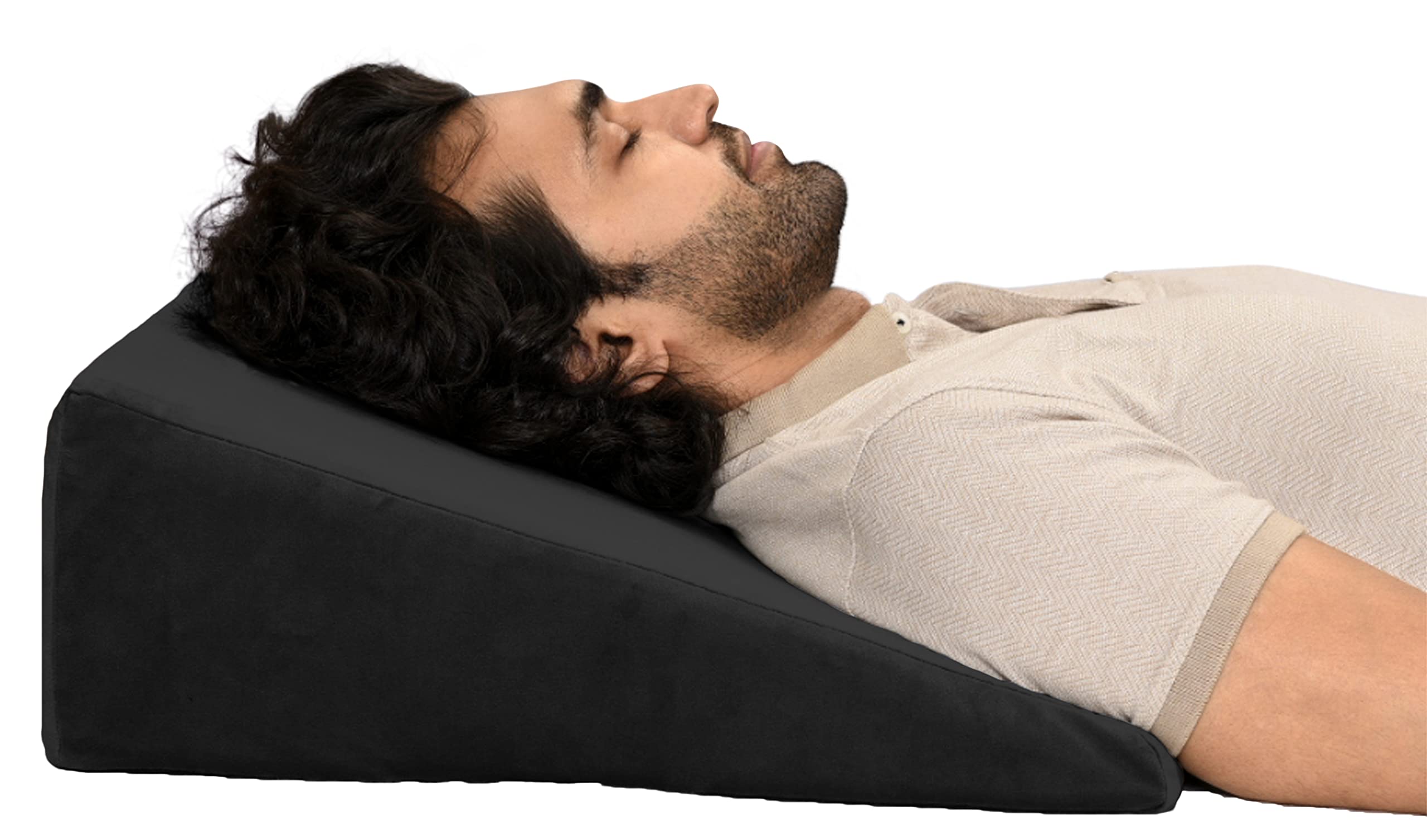 Buy FOVERA MultiPurpose Memory Foam Bed Wedge Pillow Medical Grade