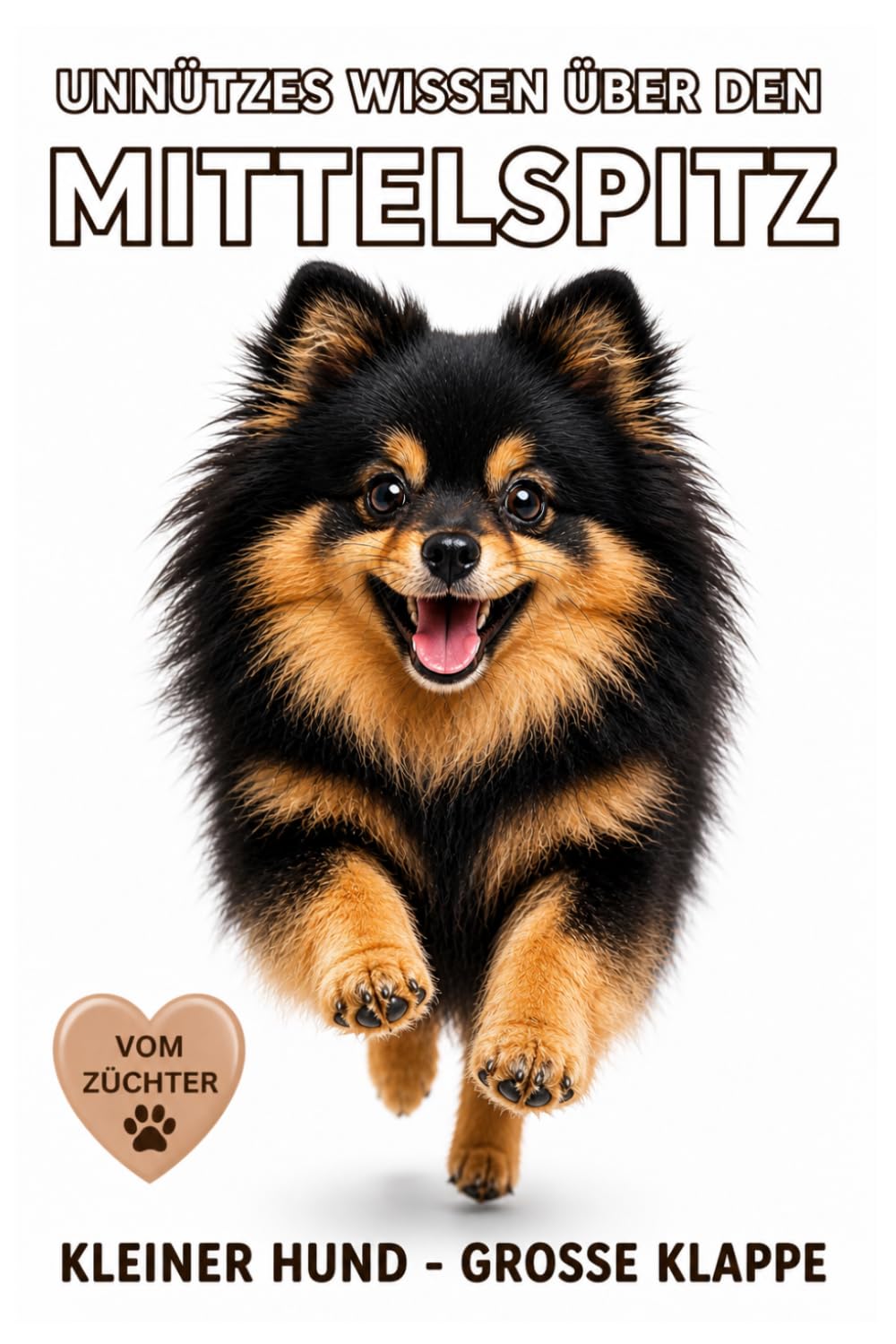 Buch Unnützes Wissen über den Mittelspitz, lustige Fakten & Wahrheiten über einen Hund mit großem Ego: Geschenk für Mittelspitz Besitzer, Hundefreunde ... Hundeverhalten, Charakter, Erziehung,Box