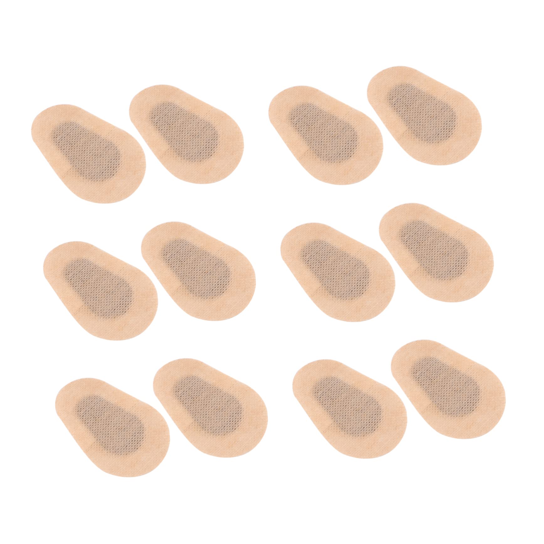 Mikinona 6 Pack Lash Eye Pads Reusable Eye Care Stickers Body Wound Patches for Family Random Style