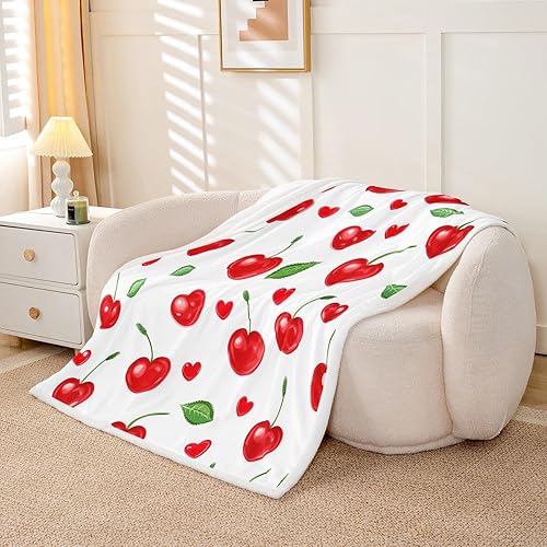 Miniatura 79 de Manfei Pink Flower Throw Blanket Watercolor Floral Leaves Print Fleece Blanket Plants Wildflower Cozy Throws for Bed Couch Sofa,Kids Boys Girls Room