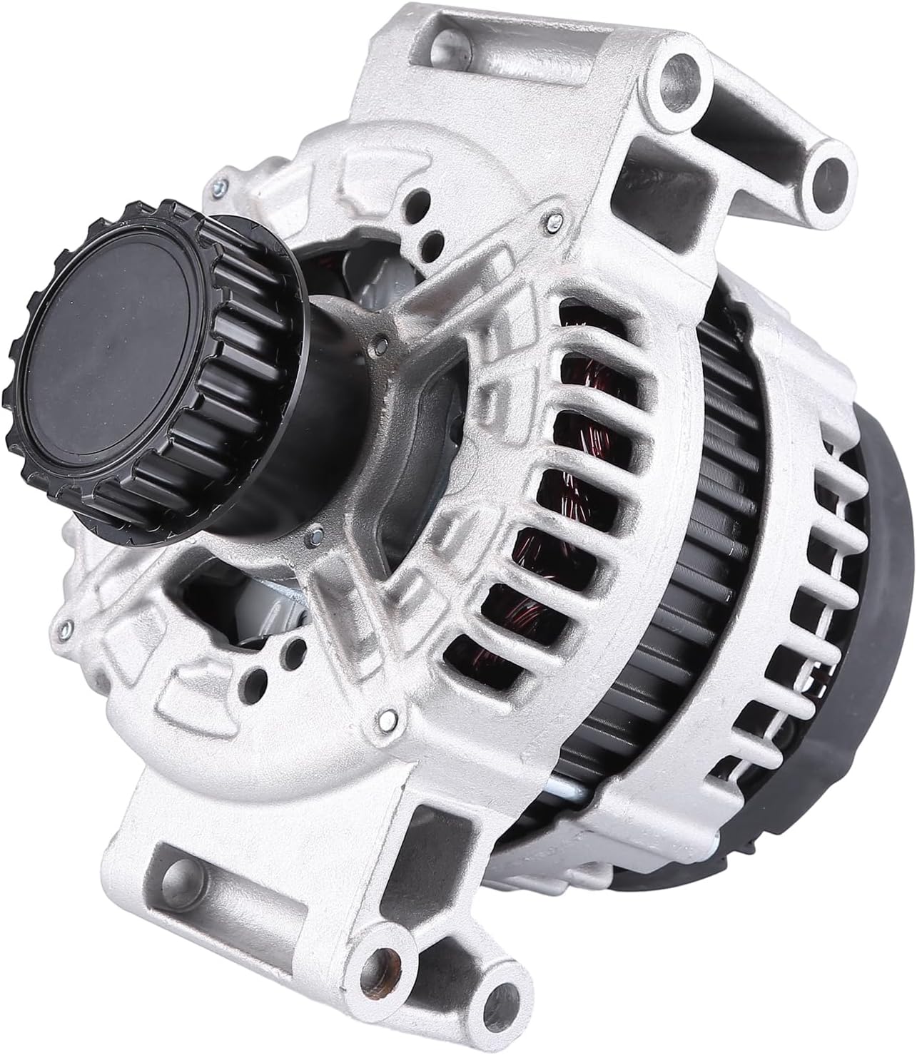 Alternator 0121715009 0125811051, Electrical New Alternator Compatible with Volvo XC60 2010-2015 XC90 2007-2014 S60 2011-2016 S80 07-15 V60 15-16 V70 08-10 L5 2.5L L6 3.0L 3.2L 12V 180Amp