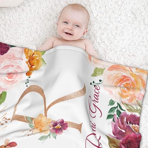 Miniatura 12 de Mantas de bebé personalizadas para niños y niñas, regalos personalizados para bebés, mantas de bebé personalizadas para niñas y niños, artículos