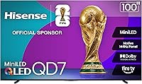 Vista 21 de Hisense 85" Clase Serie QD7 Mini-LED 4K UHD Smart Fire TV (85QD7QF, modelo 2025) - QLED, Native 144Hz, HDR10+, Dolby Vision, Dolby Atmos, Game Mode