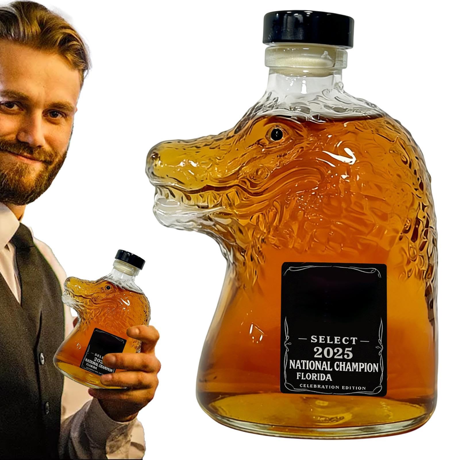 Bouteille en verre de bar pour conserver eau boissons spiritueux