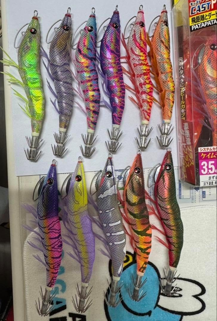 ez-q キャスト 3.5号 パタパタ エギ 廃盤 デュエル ez-Qキャスト 3.5号