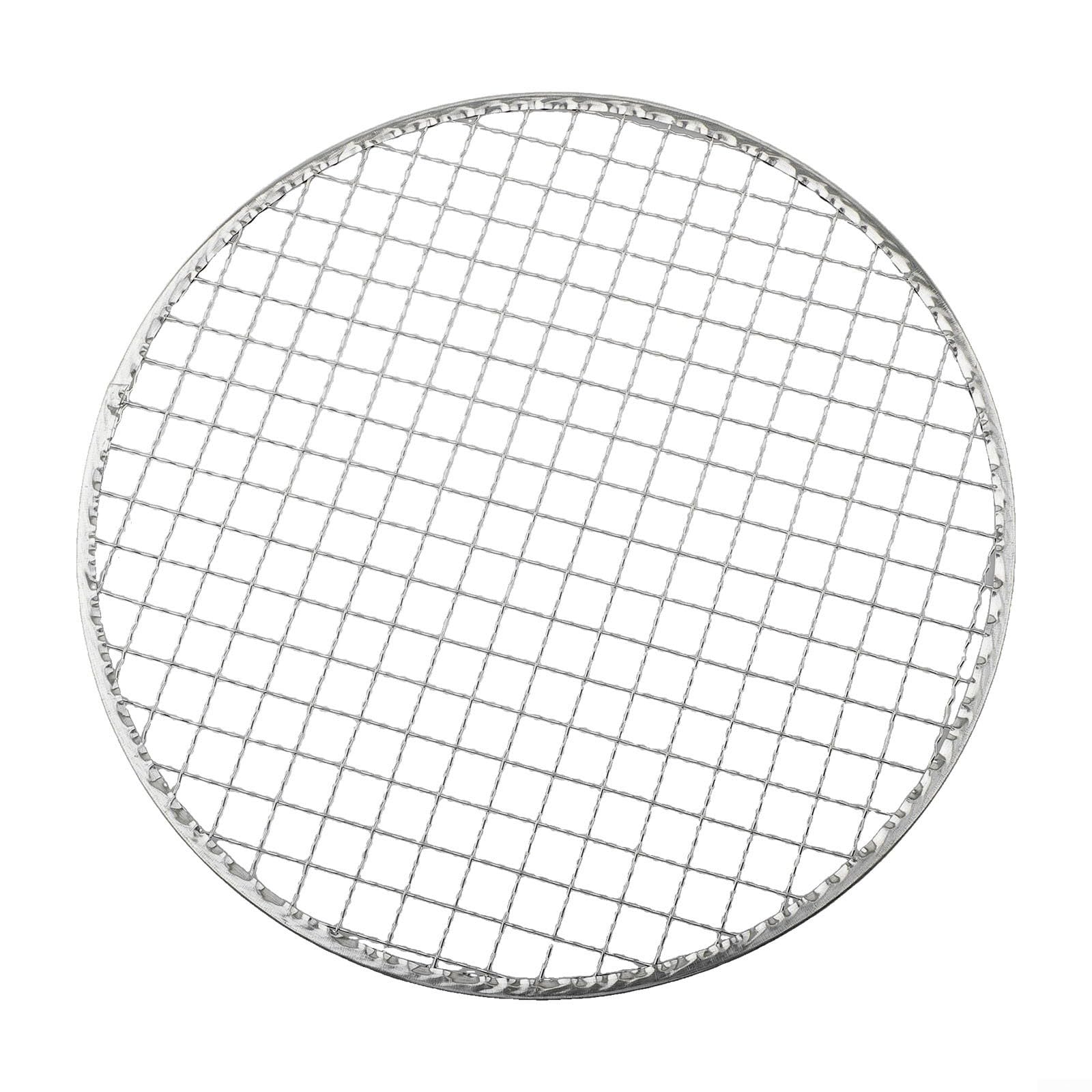 Żelazny ruszt do grillowania 28 cm okrągła siatka druciana 5 szt