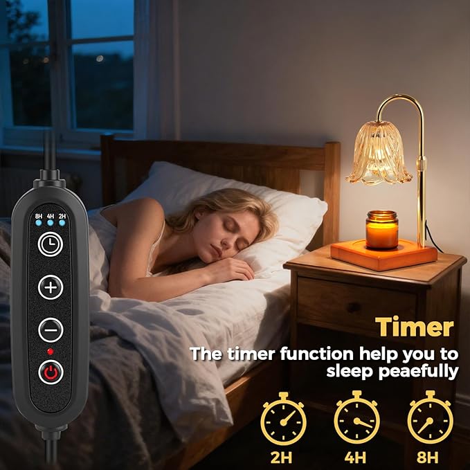 Lámpara Calentadora de Velas GODONLIF con Temporizador y Dimerizable miniatura 5