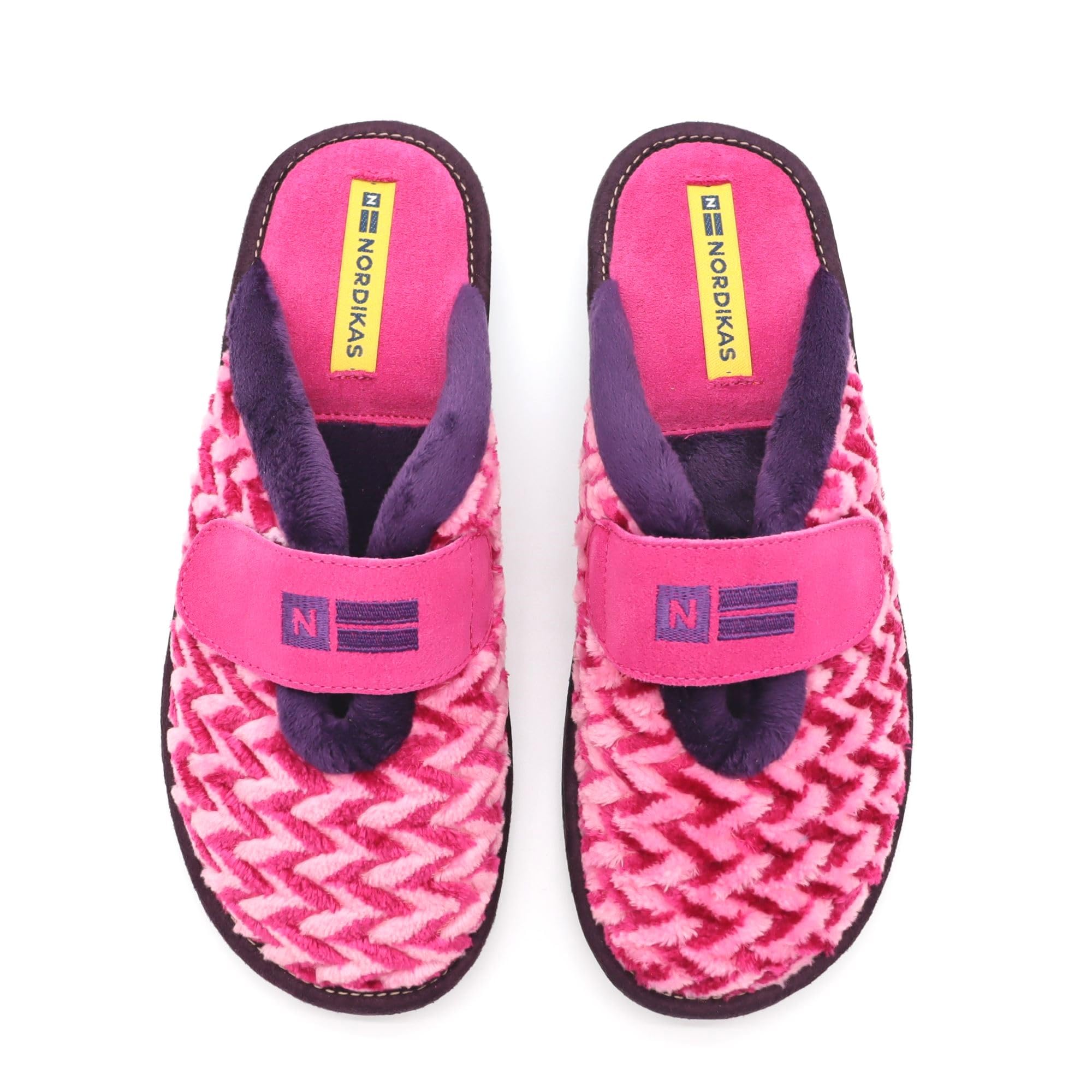 NORDIKAS - ZAPATILLAS DE CASA MUJER TOP LINE GLACIAR FRESA