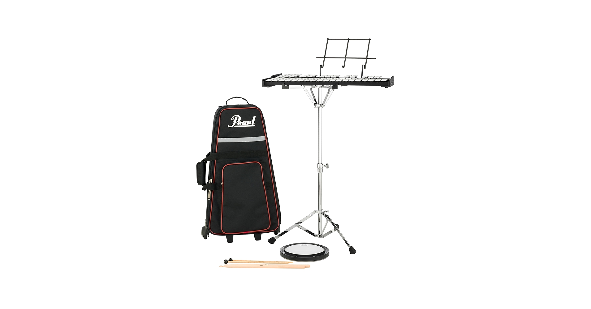 ロールプレイン & INSTRUMENTAL Amazon.com: Pearl 32 Note Glockenspiel Bell Kit Student