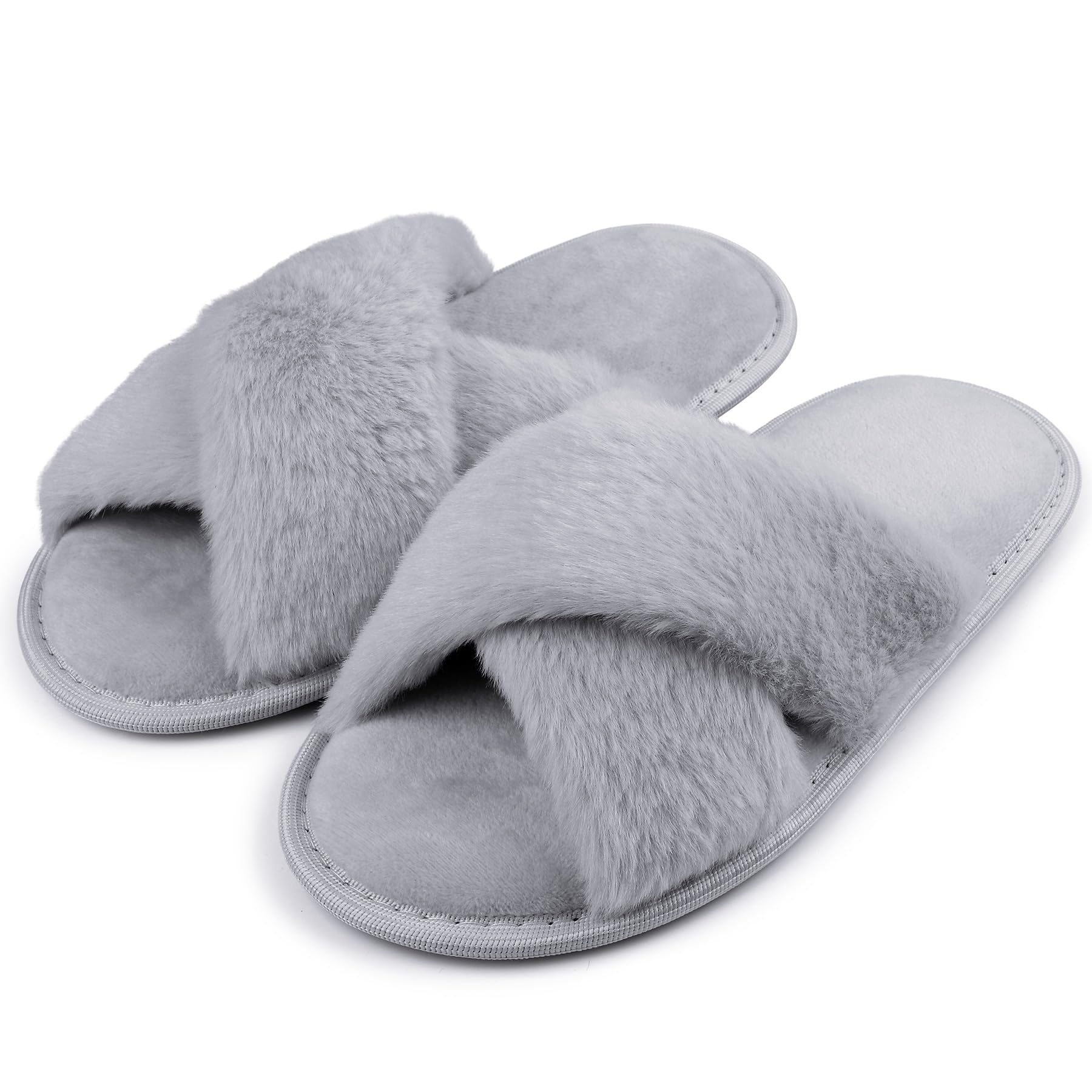 riemot Pantofole Donna in Memory Foam Ciabatte Invernali da Casa Calde leggere Comode Ciabatte Donna Antiscivolo Ciabatte Pelose Morbide Suola Scarpe Donna Invernali Indoor Outdoor