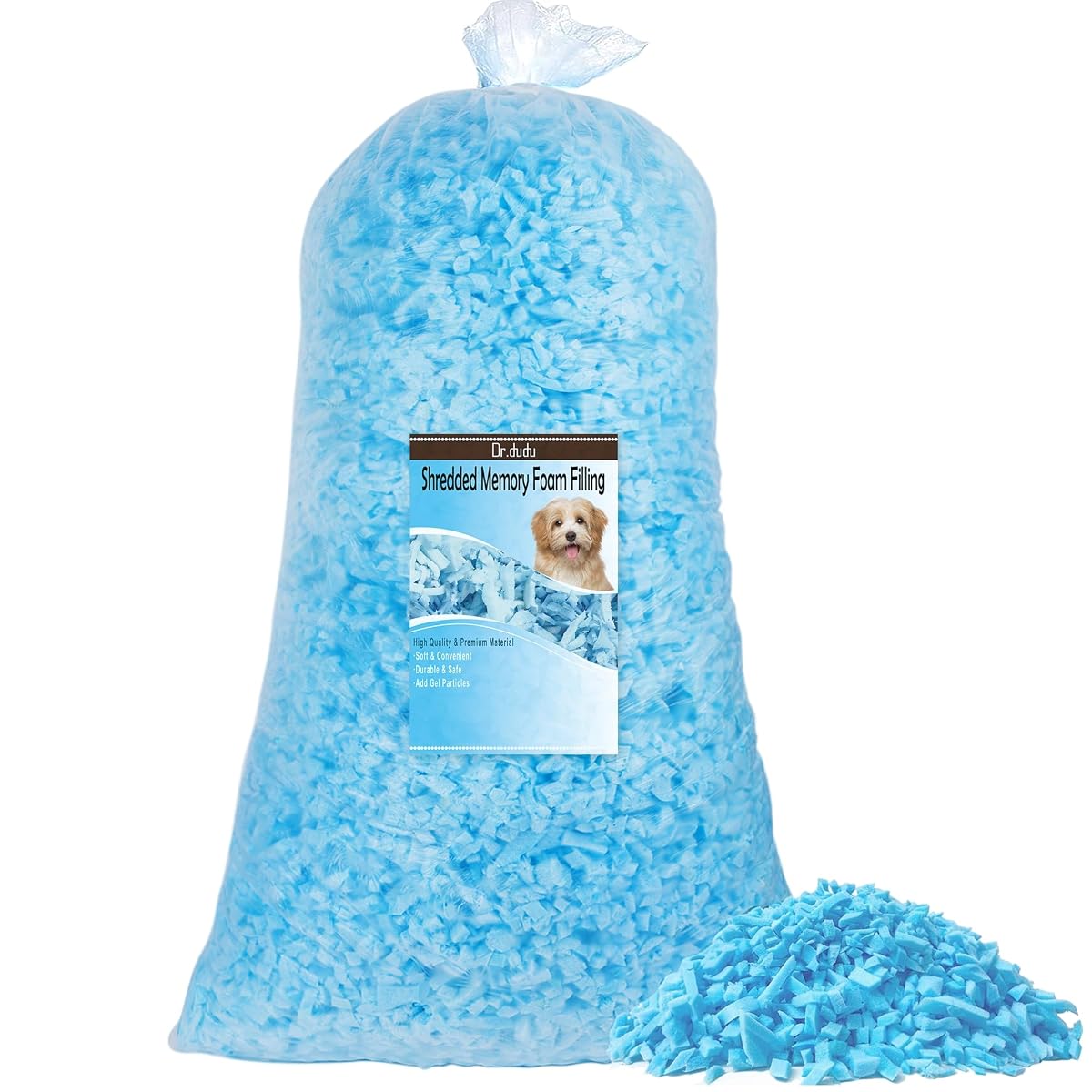DR.DUDU 5lbs Pillow Stuffing for Couch Pillows Bean Bag Filler