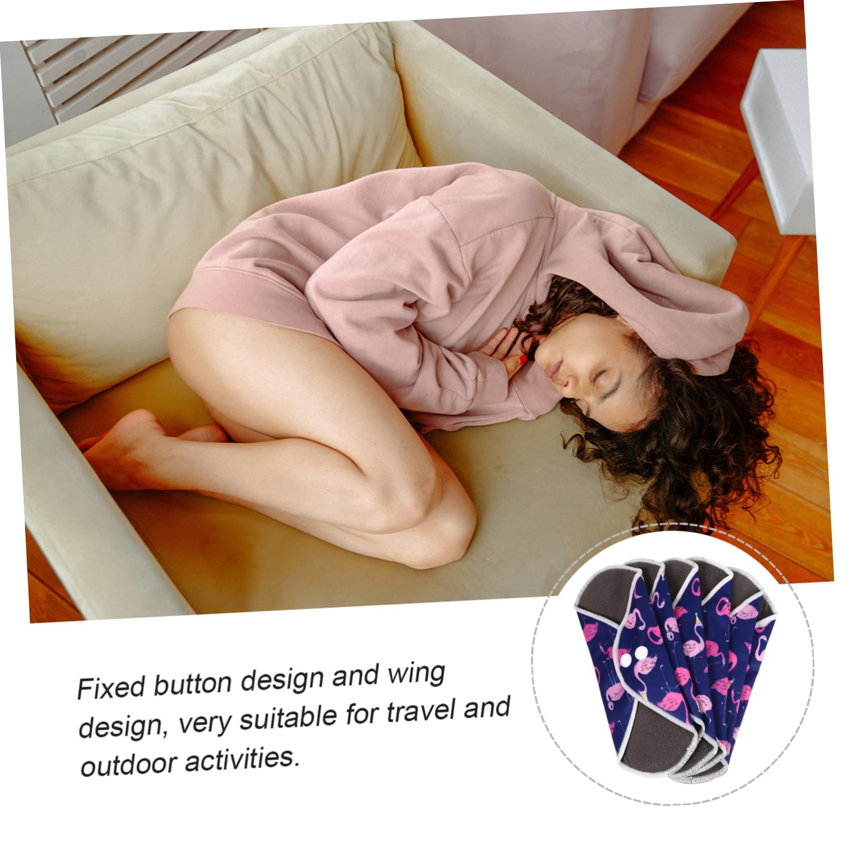 FRCOLOR 3 juegos de esteras higiénicas repetibles para mamá, insertos de tela, toallas, incontinencia ligera, servilletas, almohadillas de tela, almohadillas para la incontinencia, lavable, fibra de