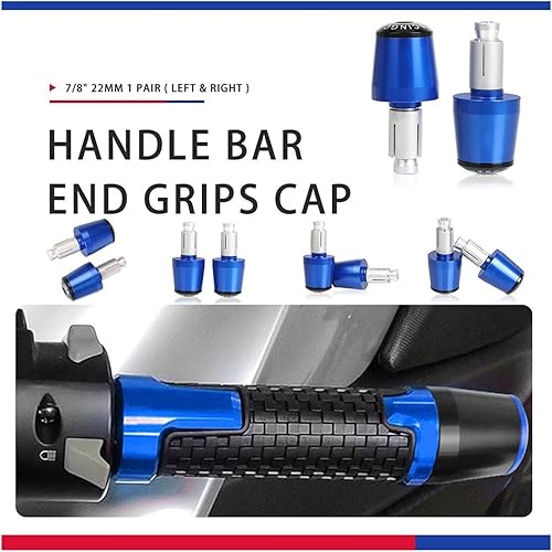 Miniatura 5 de Handlebar End for Suzuki VSTROM-DL1000 2022 2023 Motorcycle Parts CNC Handlebar End Plug Cap Handlebar End (Color  A)