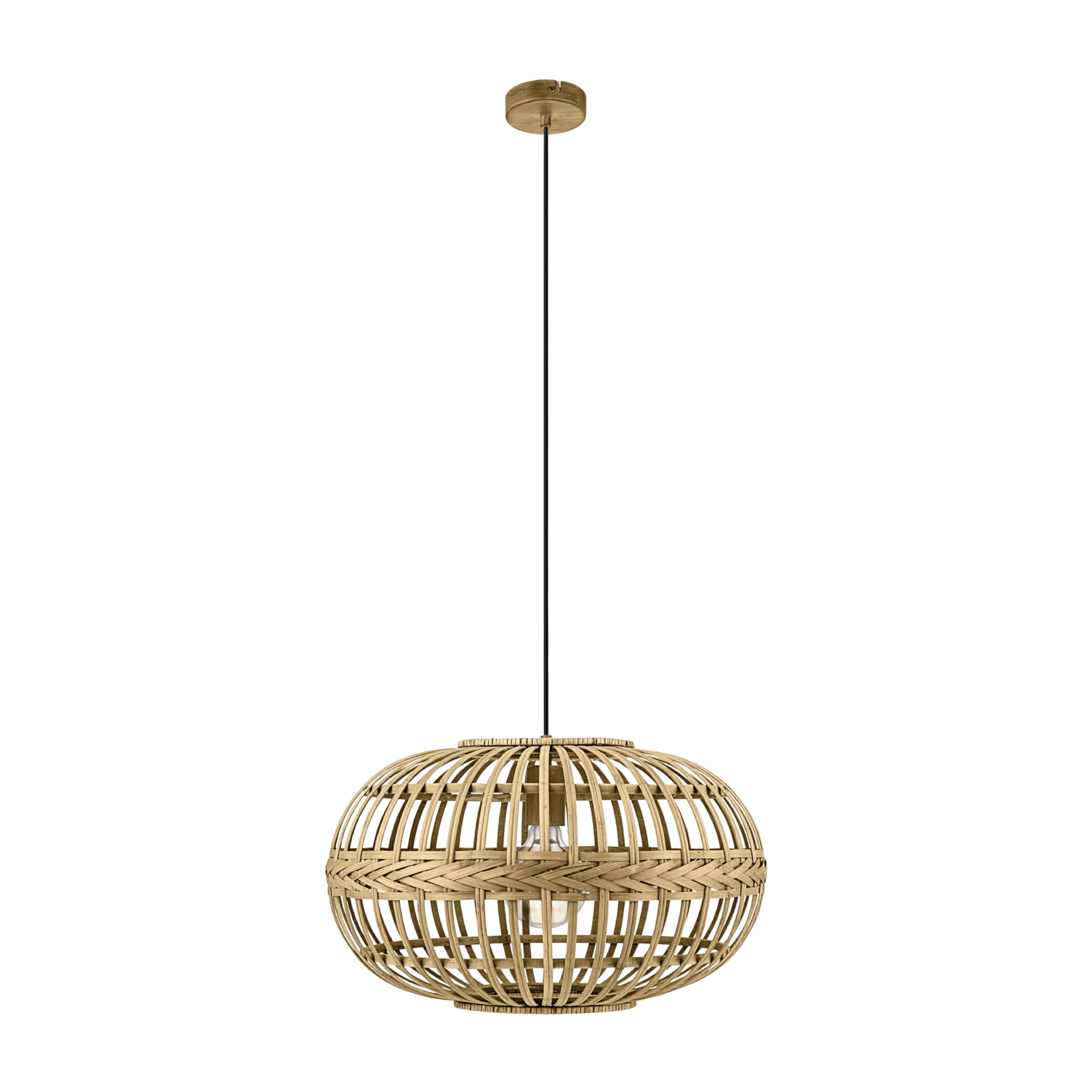 Eglo Brown/Light Amsfield E27 Pendant