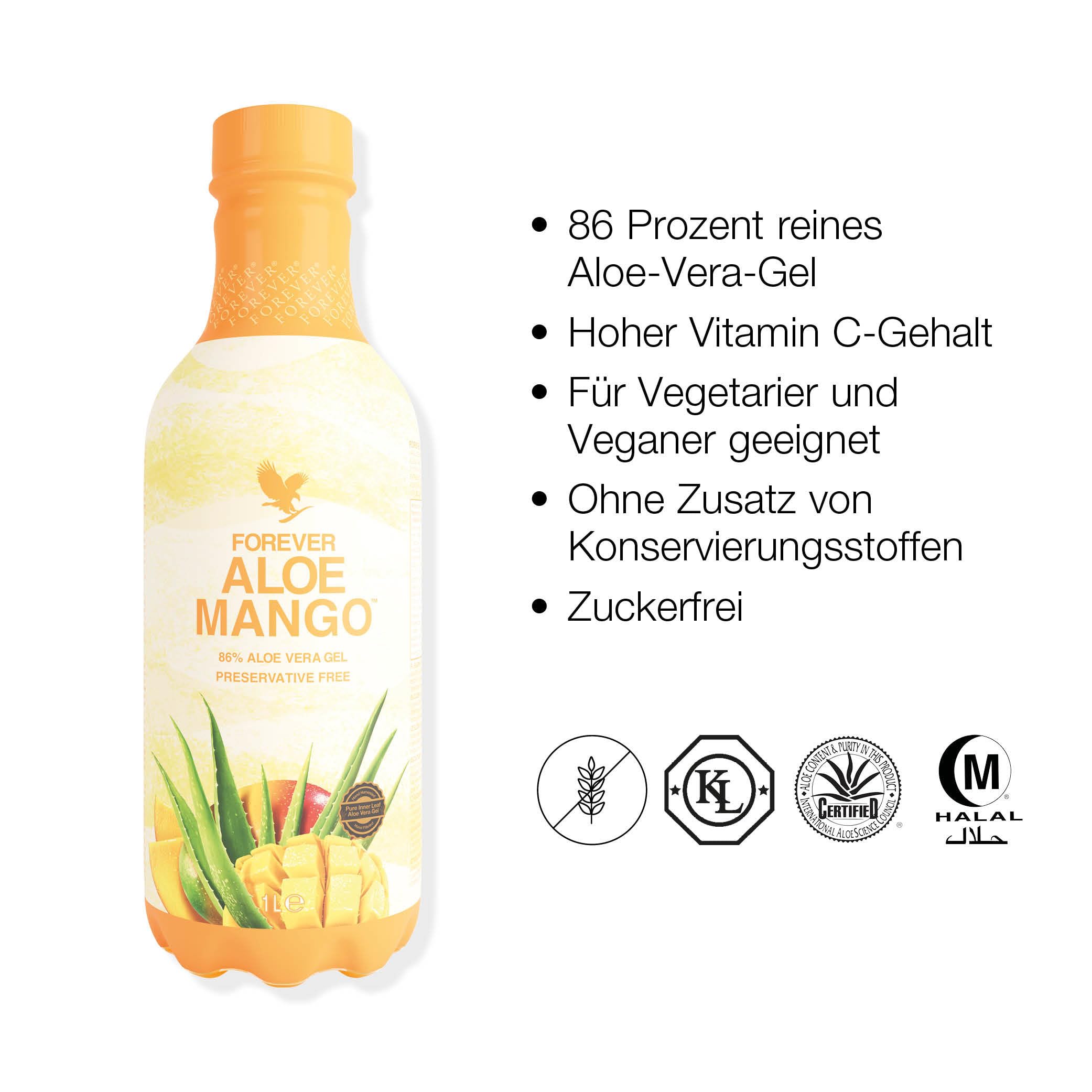 Forever C9 Mango Vanilla - 9-Tage Body-Shape-Programm mit Vanille-Geschmack, wichtigen Vitaminen und Spurenelementen, zur Unterstützung deines Gewichtsmanagements (1 Paket für 9 Tage)