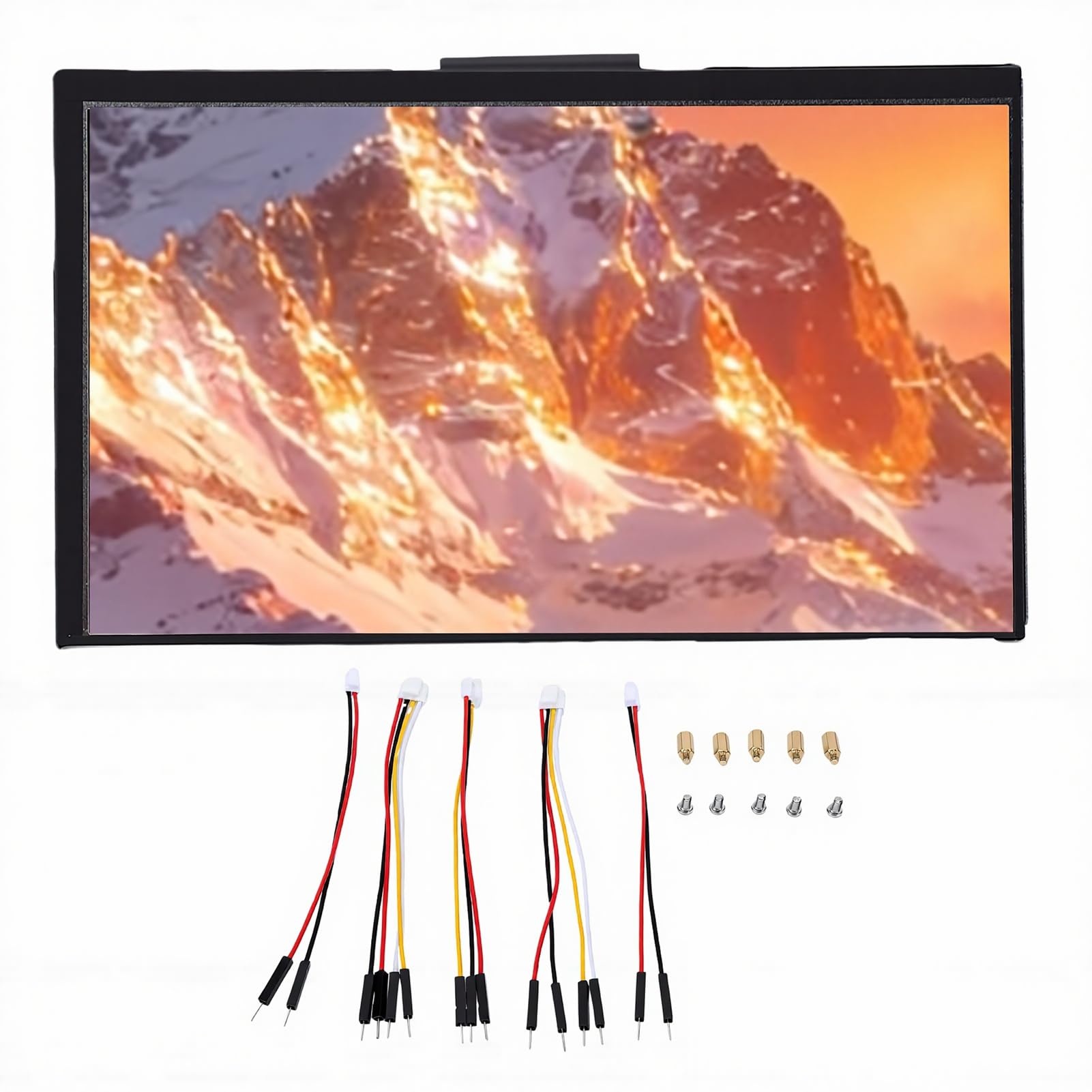 Naroote Scheda di Sviluppo LCD da 7 Pollici, Microcontroller Dual Core con ARM Cortex M33 da 150 MHz, Flash da 520 KB, 16 MB e PSRAM da 2 MB