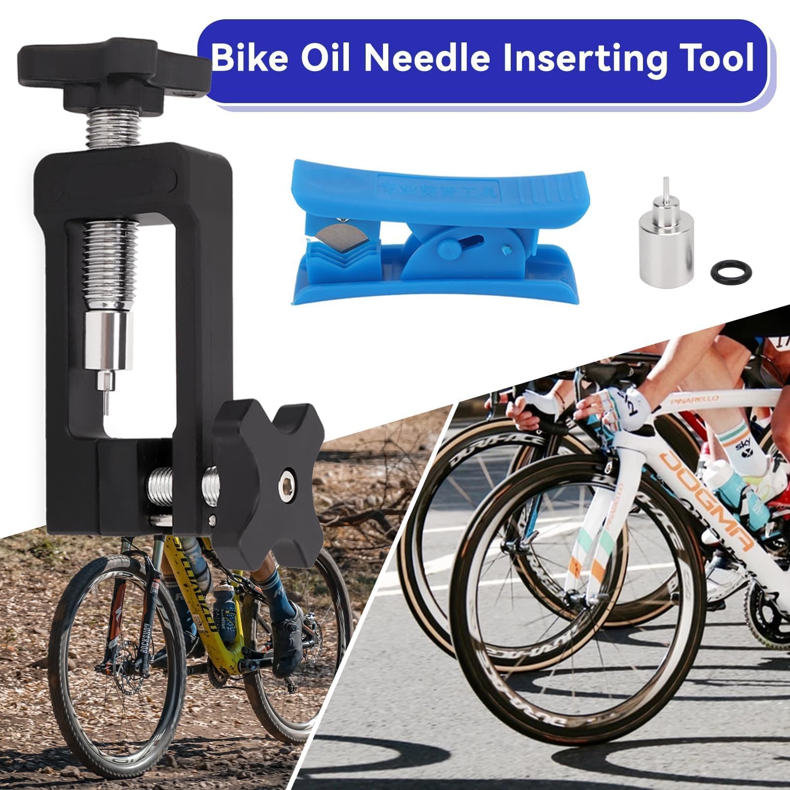 Kit Outil Réparation Frein Vélo Hydraulique - Coupe-aiguille Pour Shimano - Neuf