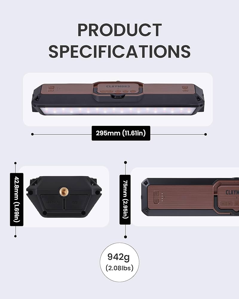 Amazon.com: Claymore 3Face Pro L (Black) - Rechargeable