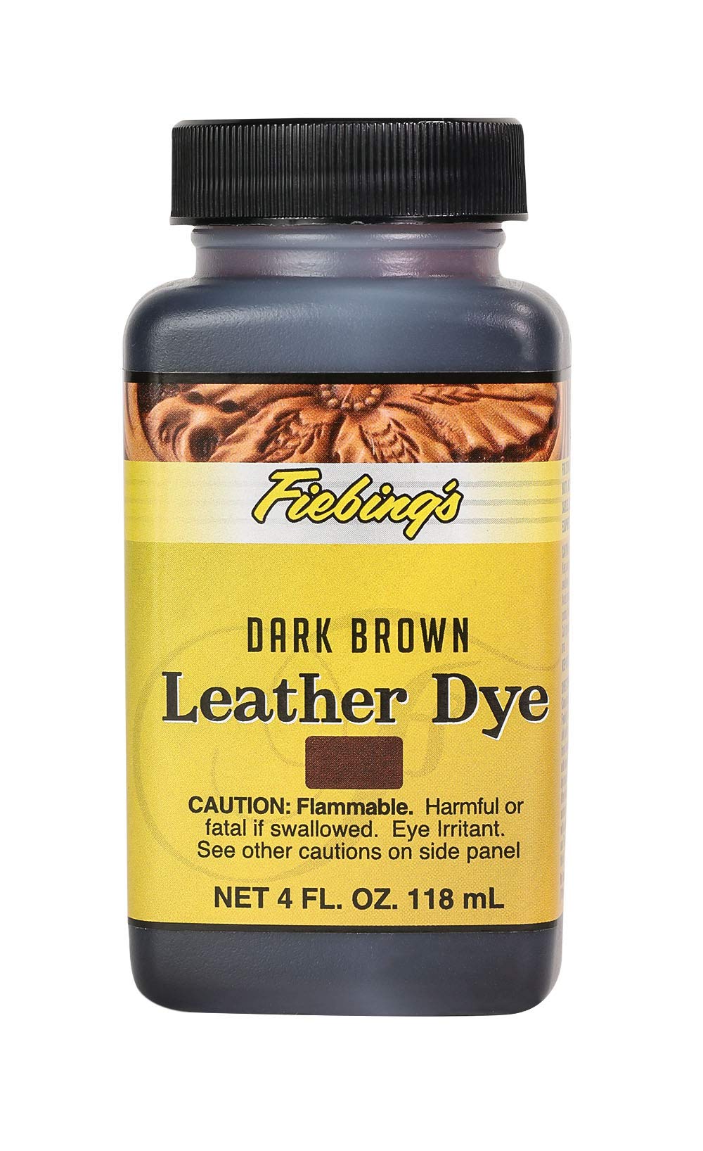 Fiebing'sLeather Dye - Alcohol Based Permanent Leather Dye - 4 oz