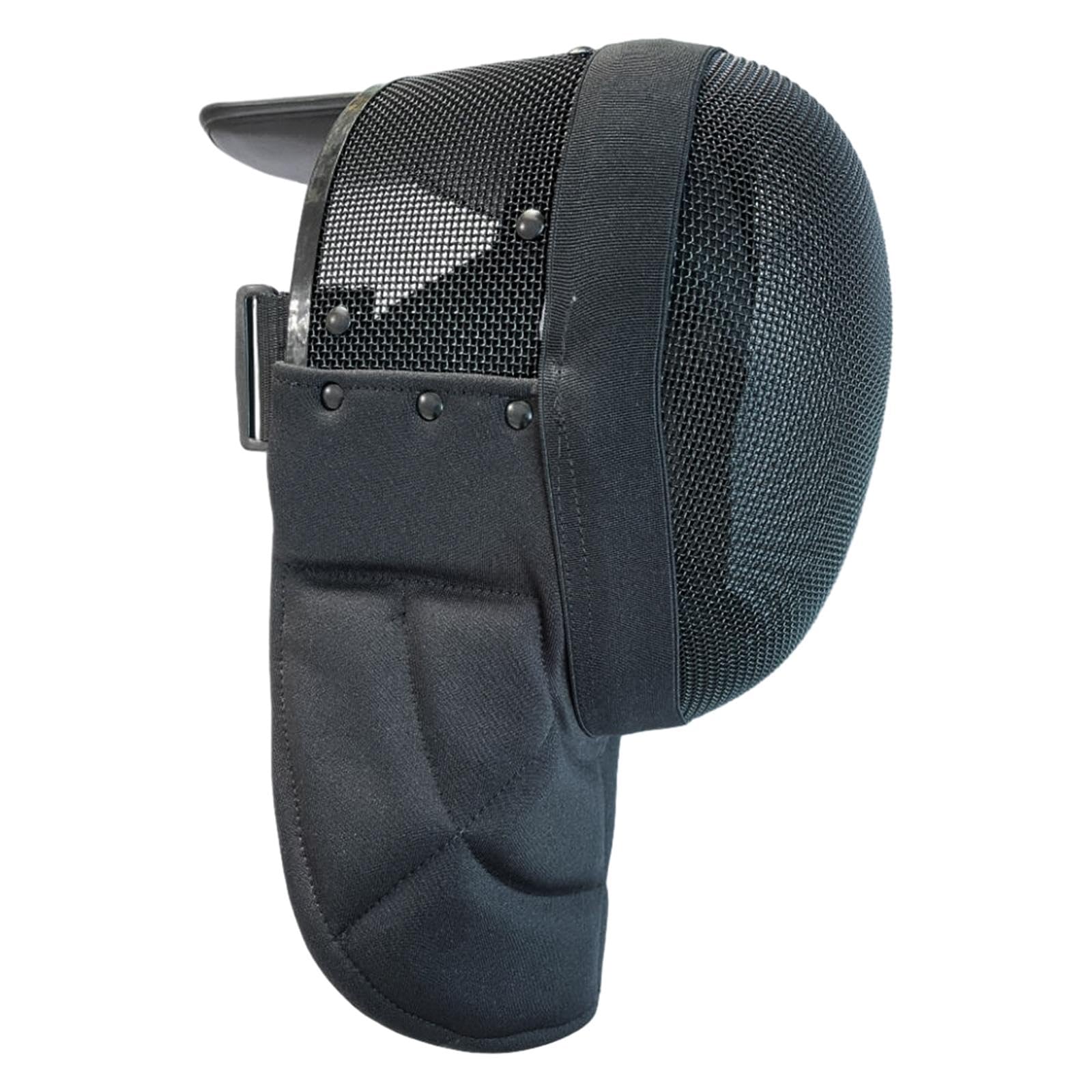 B Baosity Fencing Mask Universal Protector Kendo Fencing Helmet for Training Sports Supplies, L, Black