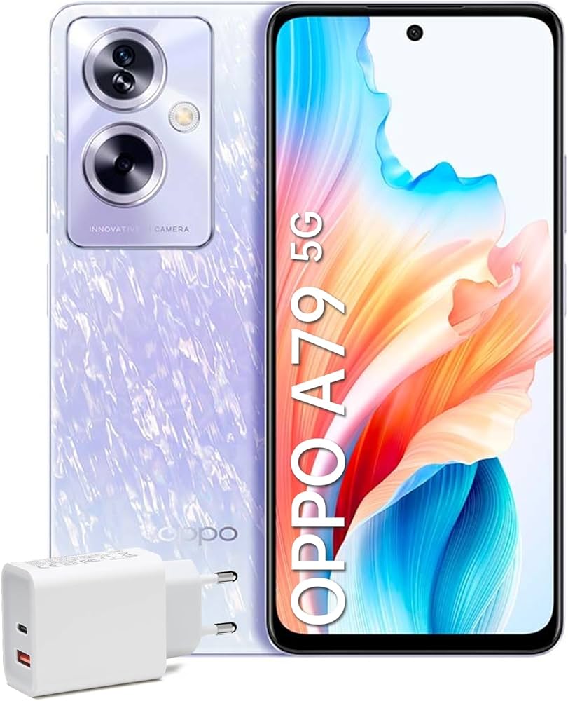 OPPO A79 5G 8+256GB, Smartphone Android Without Contract, Screen