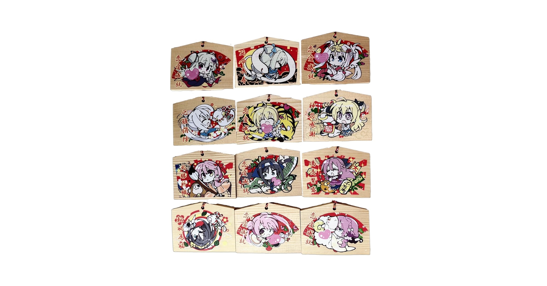 Amazon.co.jp: 千恋＊万花 招福絵馬 木製立絵馬 イラスト 千恋万