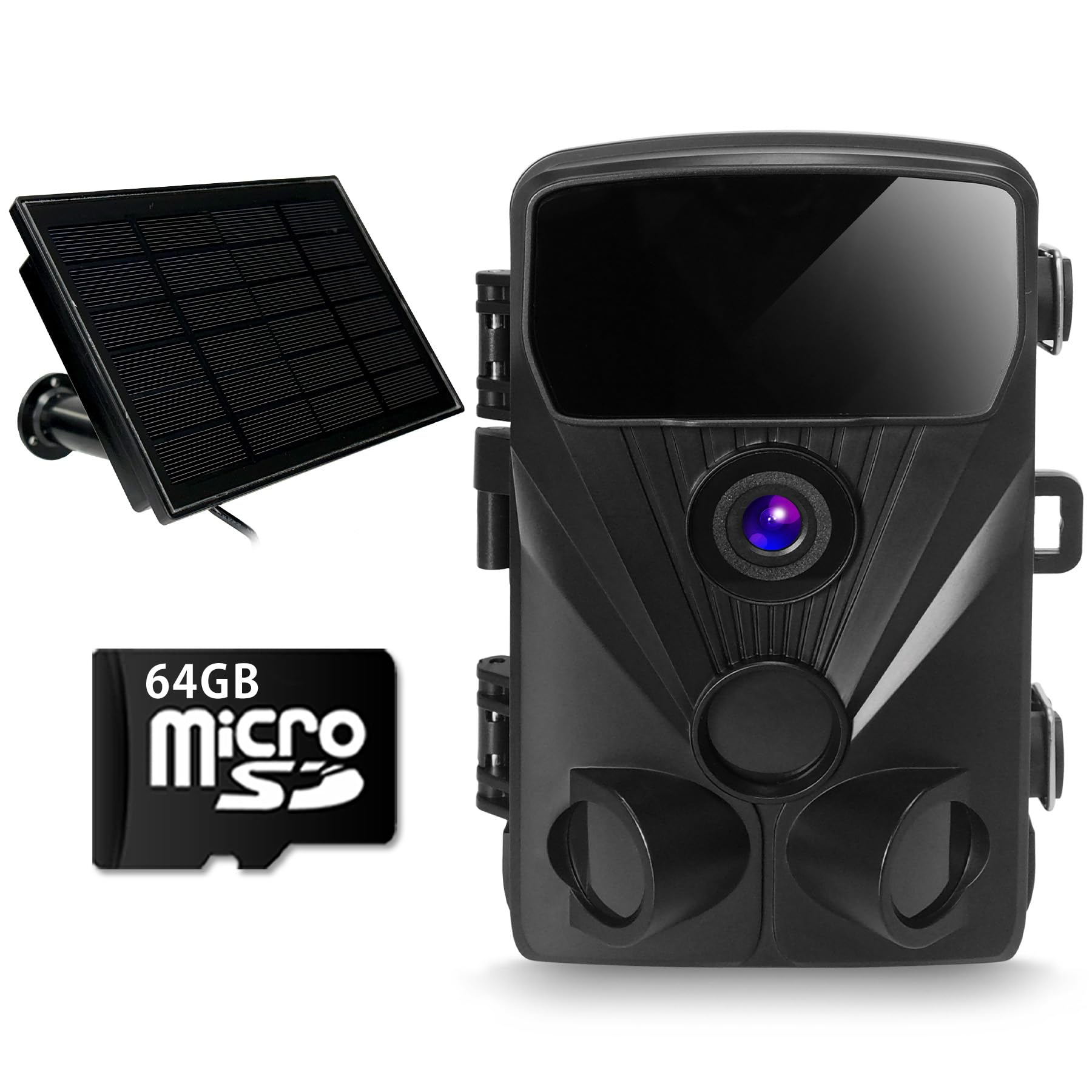【4個セット】【SC-MW68】超高画質防犯トレイルカメラ Amazon.co.jp: SecuSTATION トレイルカメラ 屋外 熊 害獣 ソーラー