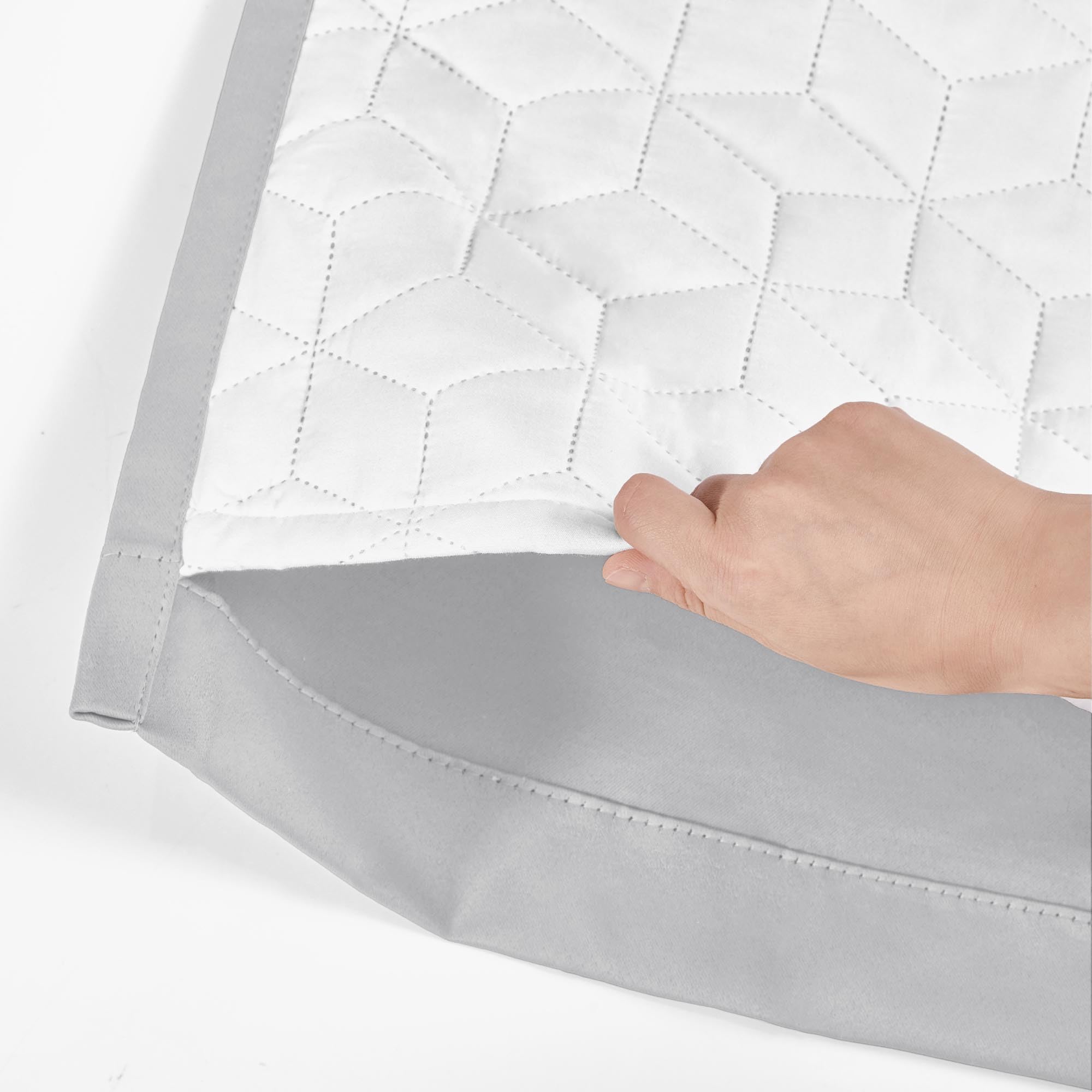 Deconovo Zasłony zaciemniające do wnętrz z izolacją termiczną zasłona do sypialni salonu okna 1 sztuka szara perłowa 300 x 245 cm