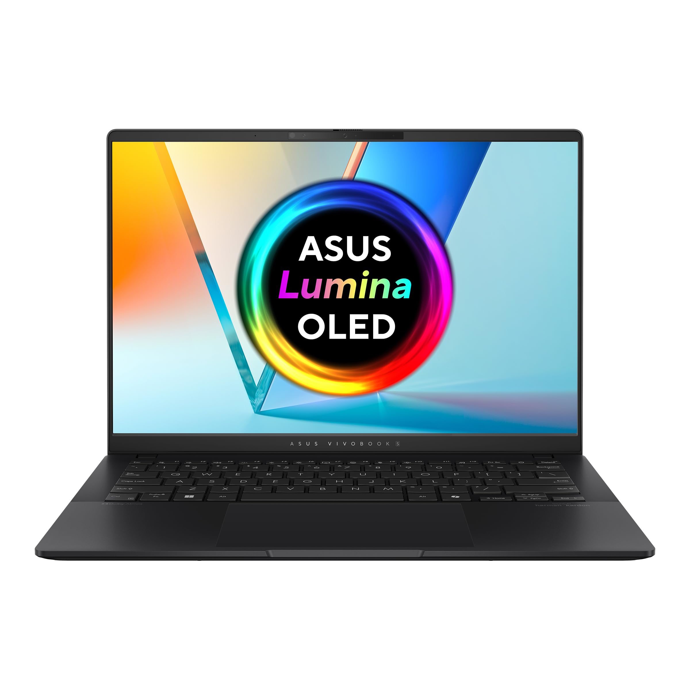 ASUS Vivobook S 14 OLED S5406SA#B0DC11J749, Notebook da 14" Glossy, Copilot+ PC, 60Hz, Intel® Core™ Ultra 7 256V, RAM 16GB, 1TB SSD, Intel® Arc™ Graphics, Windows 11 Home, Nero