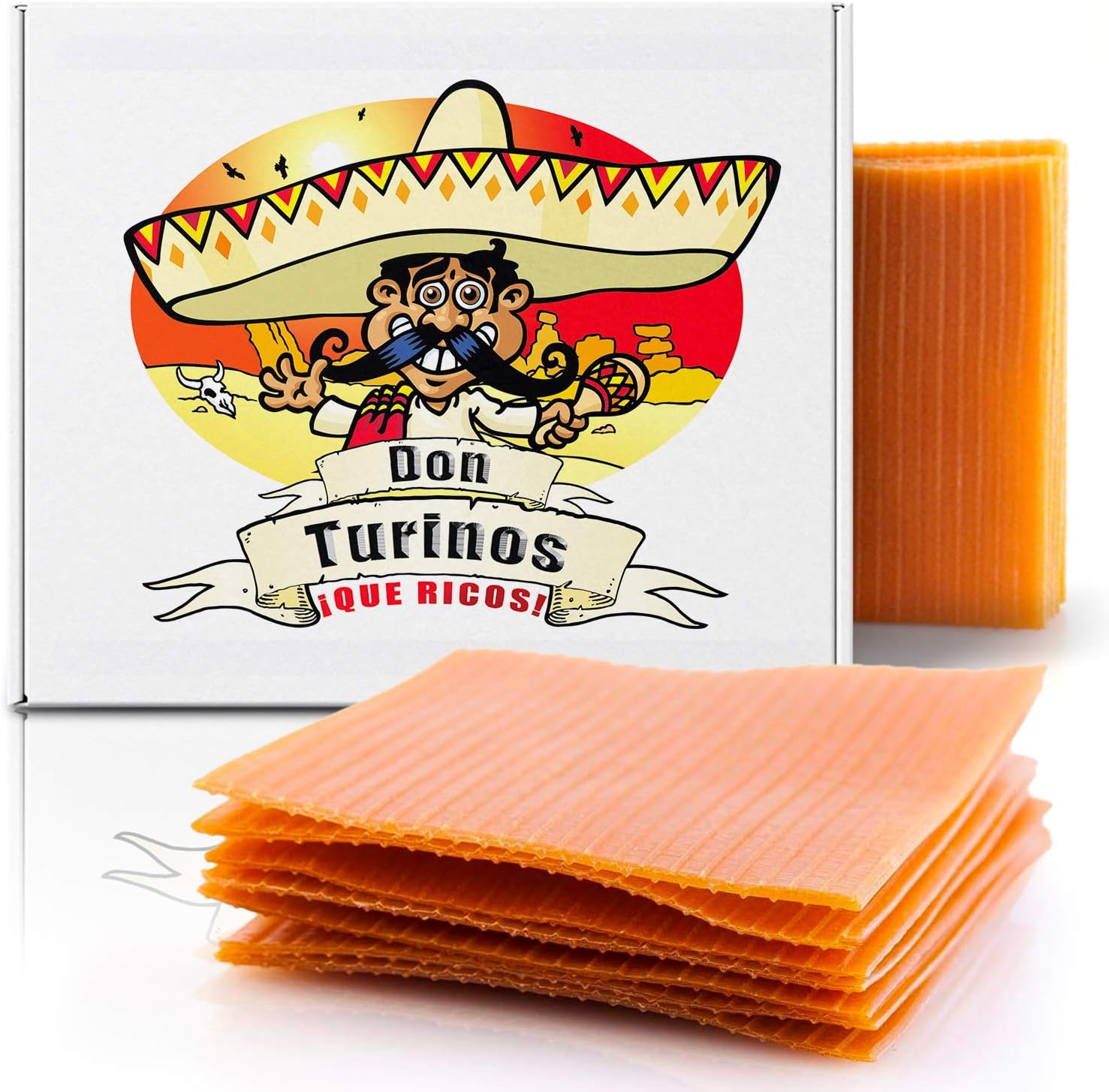 Duritos (Duros) Mexican Wheat Pellets Large-10x10 Size, 1 Lb Box - Chicharron de Harina - by Turinos
