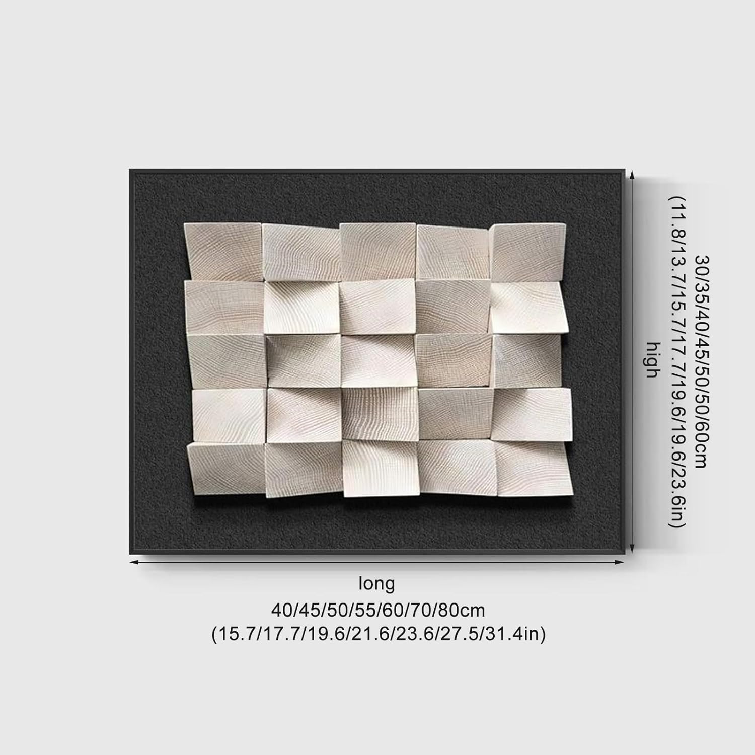 Electrical Panel Breaker Box Cover Decorative - Hide Meter, Decorative Painting - Wall Mounted Electrical Panel Cover, Wall Mounted(Black1,50 * 70cm/19.6 * 27.5in)