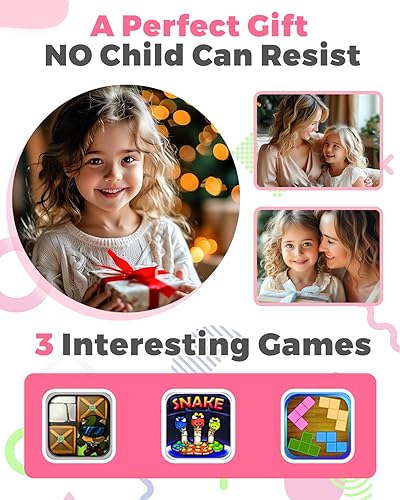 Miniatura 8 de Cámara de impresión instantánea para niños de 3 a 12 años, cámara para niños con tarjeta SD de 32 G y 3 rollos de papel, foto de 48 MP y video de