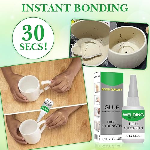 Miniatura 4 de Pegamento aceitoso de soldadura de alta resistencia, soldadura aceitosa multifuncional Pegamento mágico súper fuerte para azulejos, zapatos, vidrio,