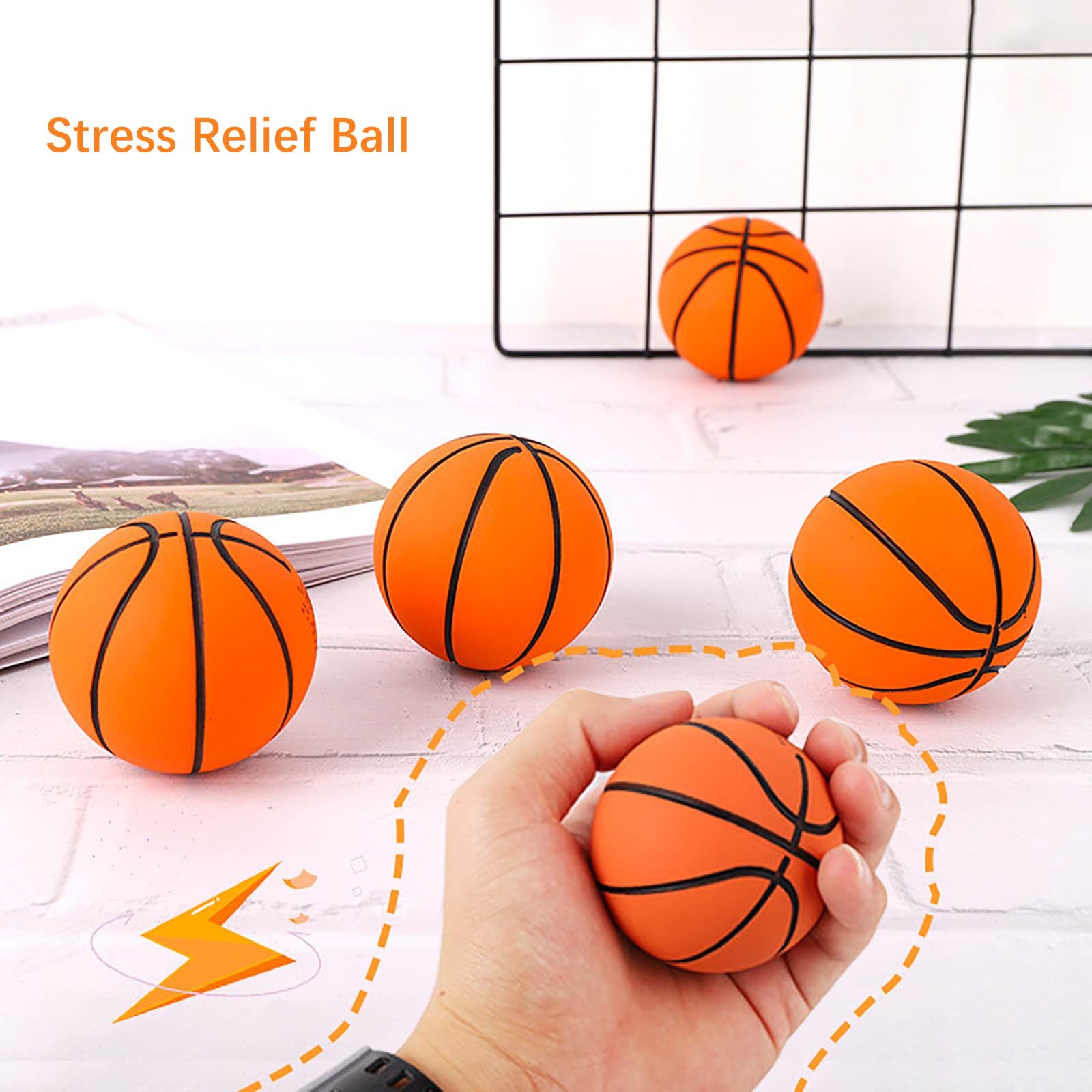 JurciCat Lot De 6 Grosses Balles Rebondissantes 7 Cm – Ultra-Élastiques Et Colorées Pour Enfants Et Adultes