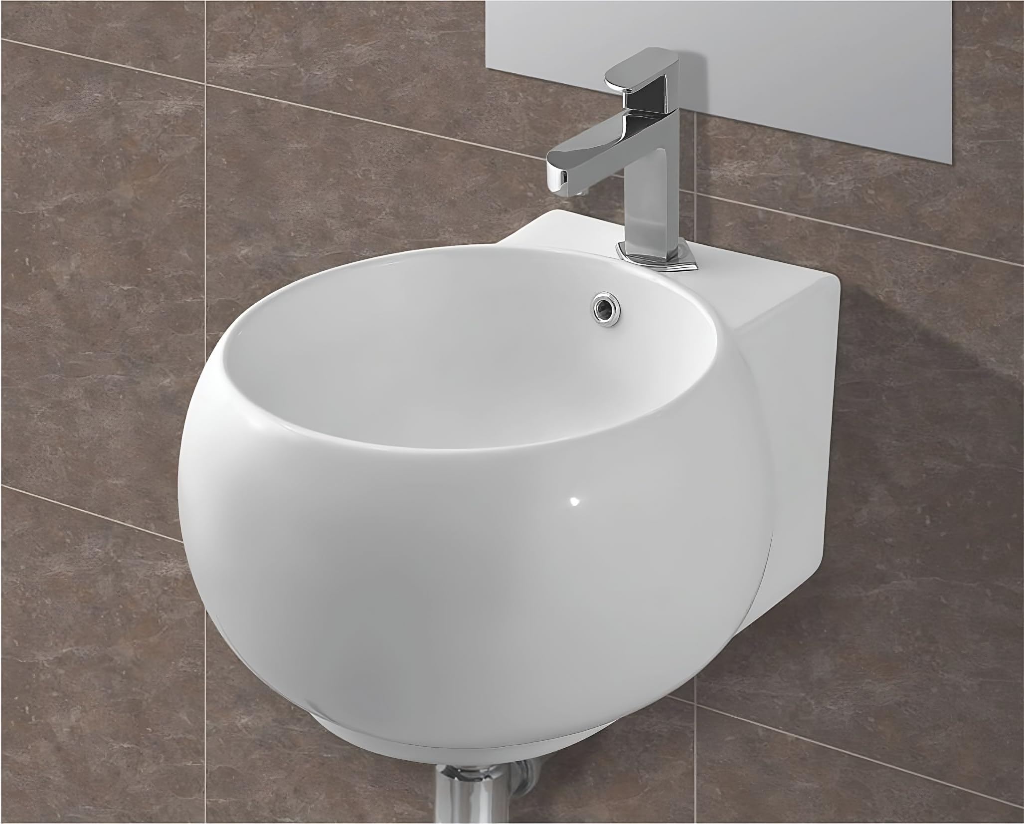 Syon FOOTBALL Wall Mount & Table Top Wash Basin (18"x14") (B0CH8VRLN3) Amazon Price History, Amazon Price Tracker