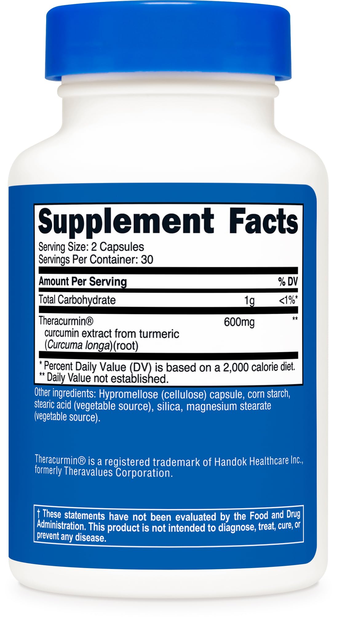 Nutricost Theracurmin (600mg) 60 Capsules, 30 Servings, Vegan, GMO-Free — Amazon image 5