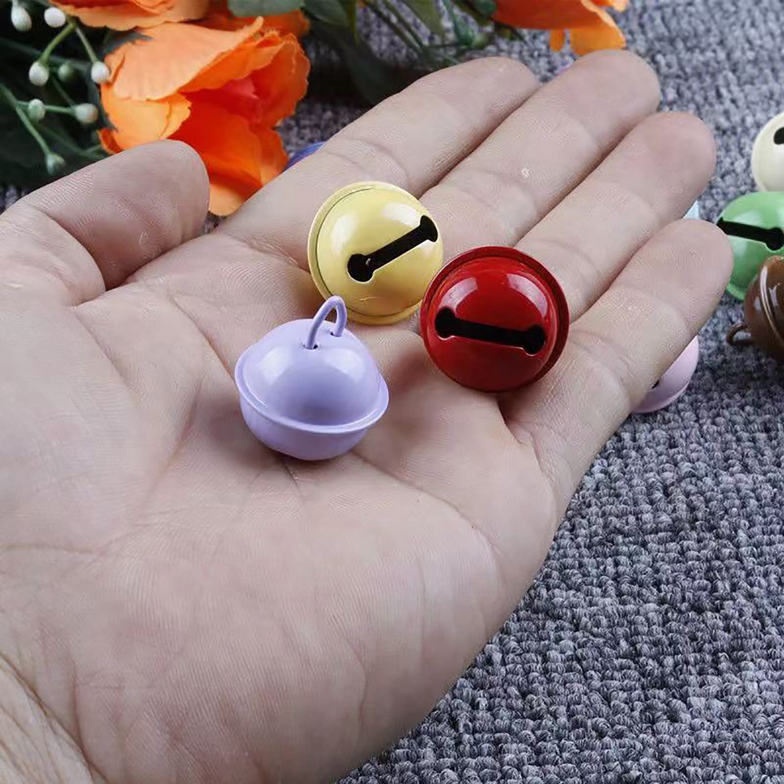 Lollanda 200 stuks belletjes om te knutselen, metalen belletjes voor
