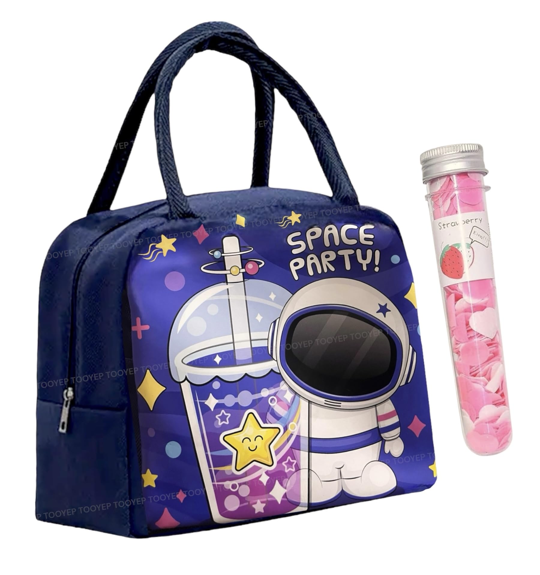 TOOYEP Astronaut Space Insulated Nylon Lunch Bags Small for Women Work, Student Kids to School, Picnic Organizer Portable and Reusable (B0D1G9GCWZ) Amazon Price History, Amazon Price Tracker